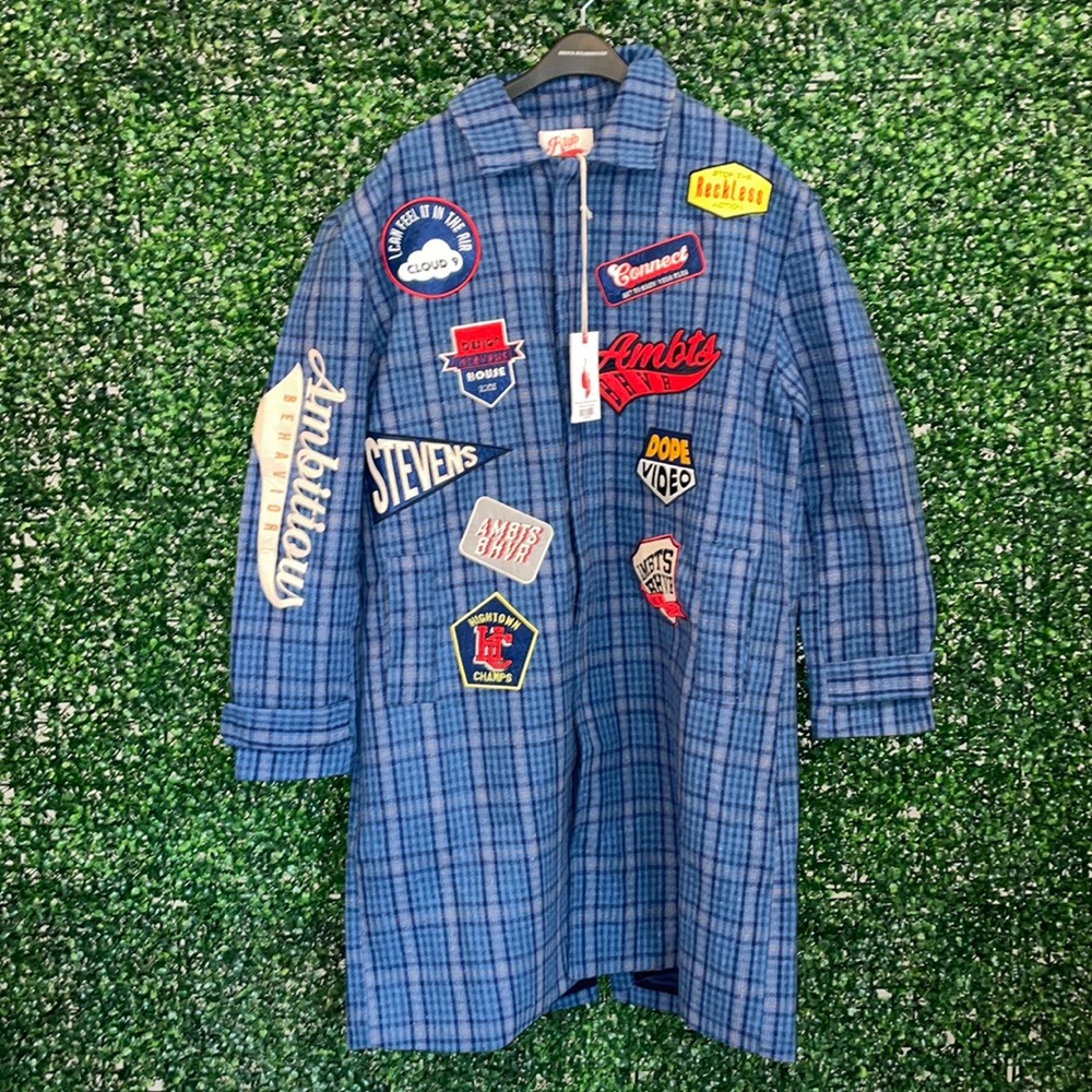 NWT RTGB 2X Patchwork Overcoat it’s a 2xl but fits like an XL